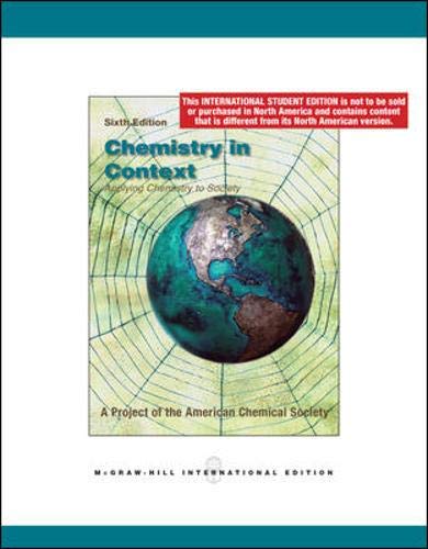 Book Chemistry in Context. American Chemical Society free