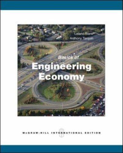 Book Basics of Engineering Economy. Leland Blank, Anthony Tarquin free
