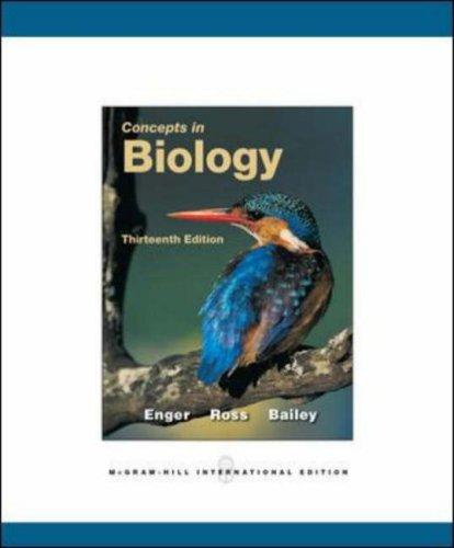 Book Concepts In Biology. Eldon Enger, Frederick Ross And David Bailey free