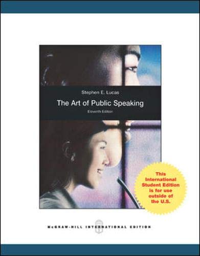 Book Art of Public Speaking, International Edition free