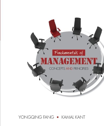 Book Fundamentals of Management: Concepts and Principles free