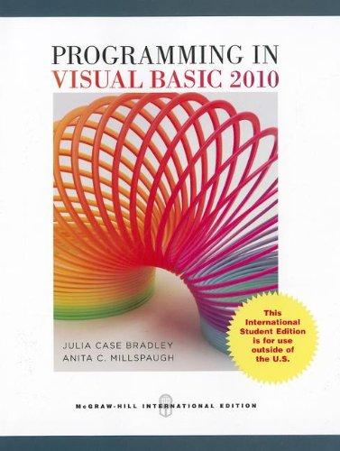 Book Programming in Visual Basic 2010 free