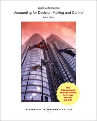 Book Accounting for Decision Making and Control free