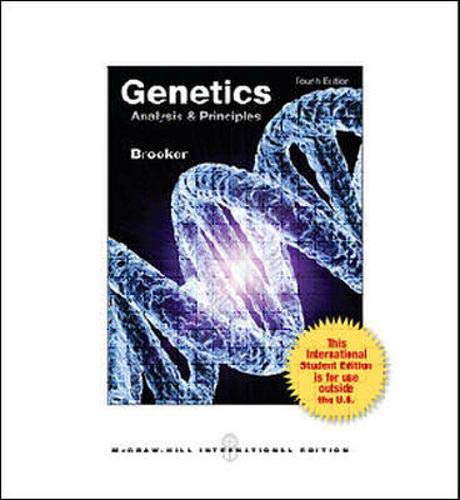 Book Genetics: Analysis & Principles free