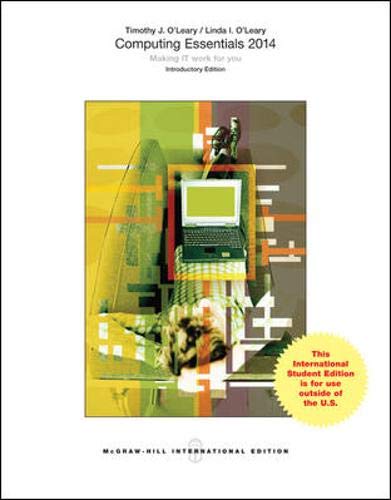 Book Computing Essentials 2014 Introductory Edition free