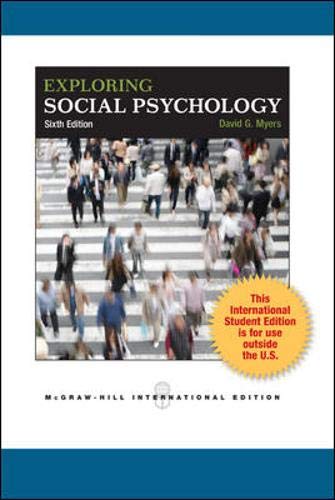 Book Exploring Social Psychology free