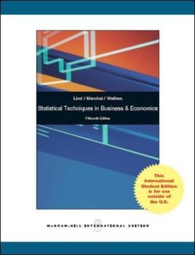 Book Statistical Techniques in Business and Economics by Lind, Douglas A., Marchal, William G., Wathen, Samuel Adam (2011) Paperback free