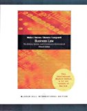 Book Business Law: The Ethical, Global, and E-Commerce Environment
Fifteenth 15th Edition - International Edition free
