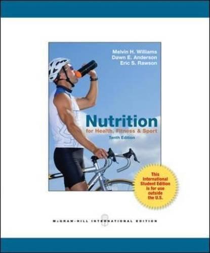 Book Nutrition For Health, Fitness And Sport free