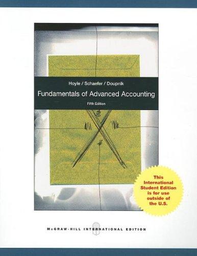 Book Fundamentals of Advanced Accounting free