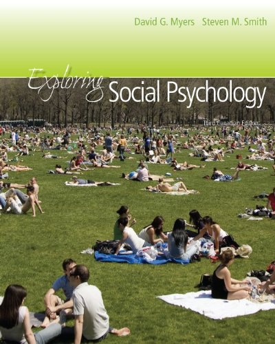 Book Exploring Social Psychology + CONNECT w/eText [Paperback] by Myers, David free