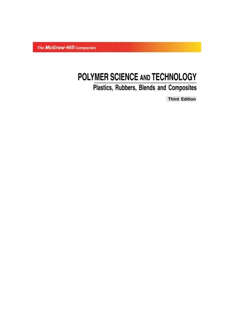 Book Polymer Science and Technology free