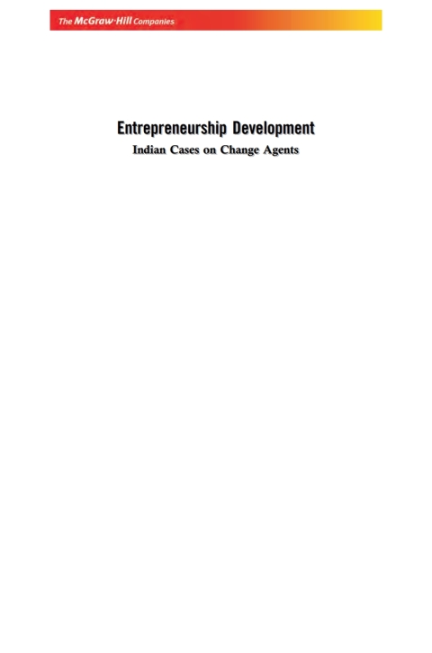 Book Entrepreneurship Development free