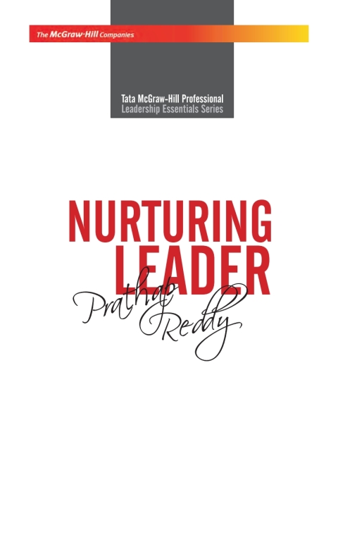 Book Nurturing Leader-Prathap Reddy free
