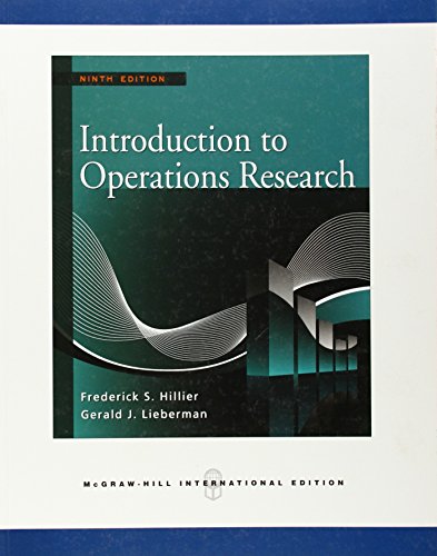 Book Introduction To Operations Research free
