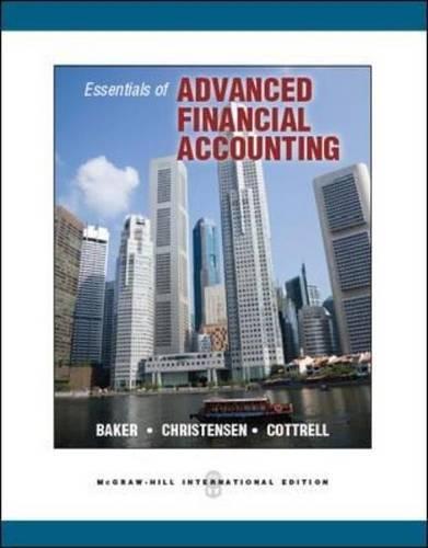 Book Essentials of Advanced Financial Accounting free