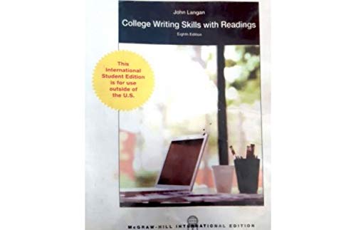 Book College Writing Skills with Readings, 8th Edition free