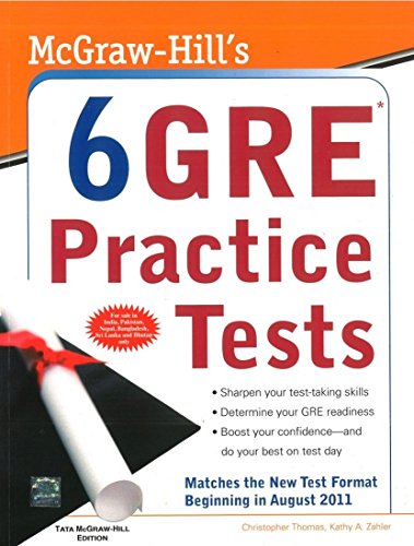 Book Mcgraw - Hill's 6 GREPractice Tests free