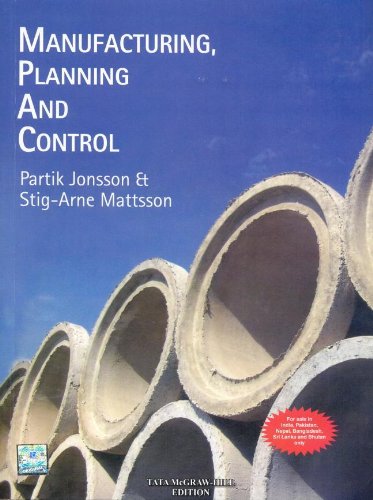 Book Manufacturing Planning and Control free