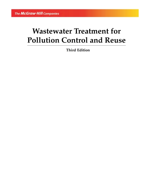 Book Wastewater Treatment for Pollution Control and Reuse free