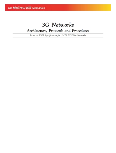 Book 3G NETWORKS: ARCHITECTURE  EXP free