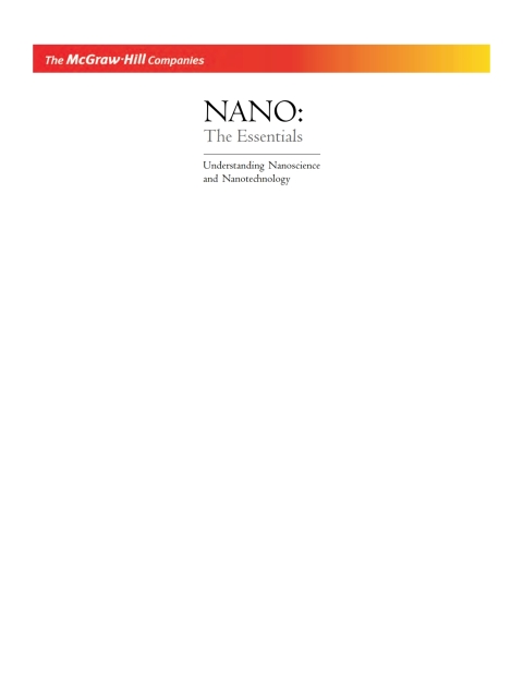 Book NANO: The Essentials free