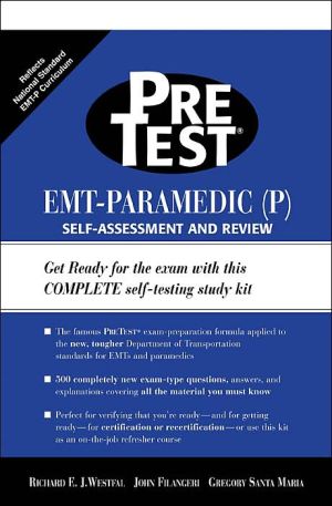 Book EMT-Paramedic (P)  PreTest Self Assessment and Review free