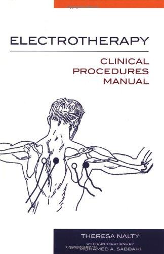 Book Electrotherapy:  Clinical Procedures Manual free