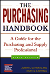 Book The Purchasing Handbook: A Guide for the Purchasing and Supply Professional free