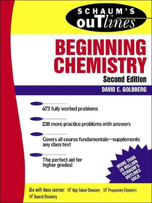 Book Schaum's Outlines of Beginning Chemistry free
