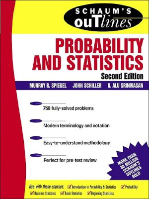 Book Schaum's Outline: Probability and Statistics, Second Edition free