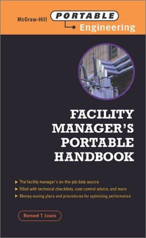 Book Facility Manager's Portable Handbook free