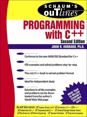 Book Schaum's Outline of Programming with C++ free