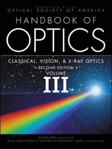 Book Handbook of Optics,  Vol. III free