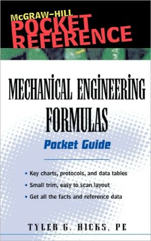 Book Mechanical Engineering Formulas Pocket Guide (McGraw-Hill Pocket Reference) free