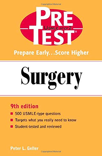 Book Surgery: PreTest Self-Assessment and Review free