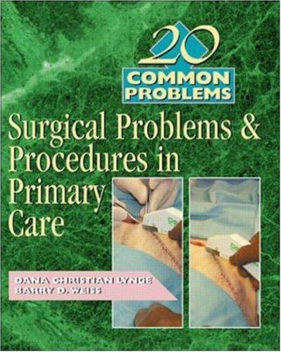 Book 20 Common Problems: Surgical Problems And Procedures In Primary Care free
