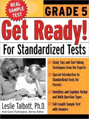 Book Get Ready! For Standardized Tests : Grade 5 free