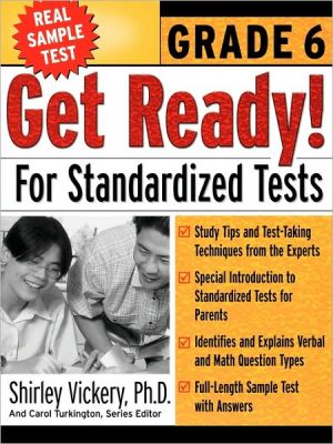 Book Get Ready! For Standardized Tests : Grade 6 free