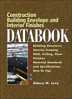 Book Building Envelope and Interior Finishes Databook (Construction Databooks) free