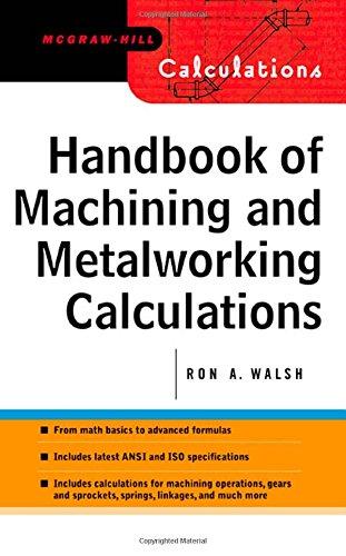 Book Handbook of Machining and Metalworking Calculations free