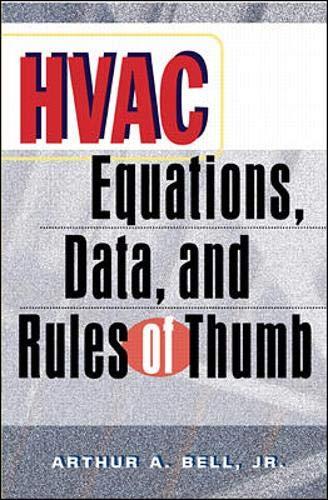 Book HVAC Equations, Data and Rules of Thumb free