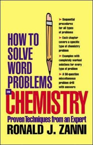 Book How to Solve Word Problems in Chemistry (How to Solve Word Problems (McGraw-Hill)) free