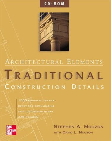 Book Architectural Elements: Traditional Construction Details On Cd-rom (single-user) free