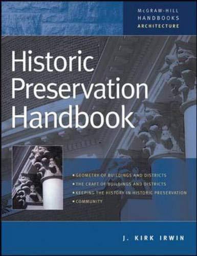 Book Historic Preservation Handbook (Handbook) free