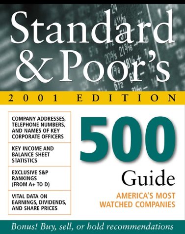 Book Standard & Poor's 500 Guide, 2001 Edition free