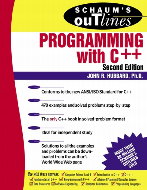 Book Schaum's Outline of Programming with C++ (Schaum's Outlines) free
