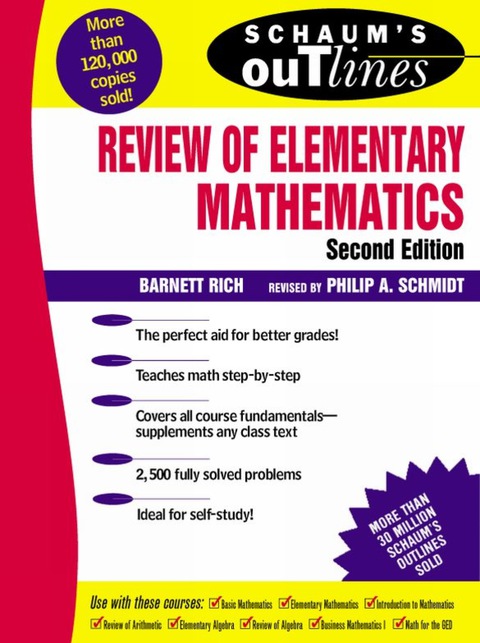 Book Schaum's Outline of Review of Elementary Mathematics free