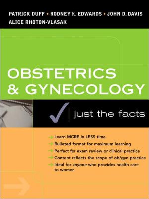 Book Obstetrics & Gynecology: Just The Facts (McGraw-Hill Just the Facts) free