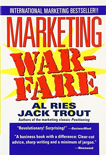 Book Marketing Warfare by Al Ries (1997-11-22) free